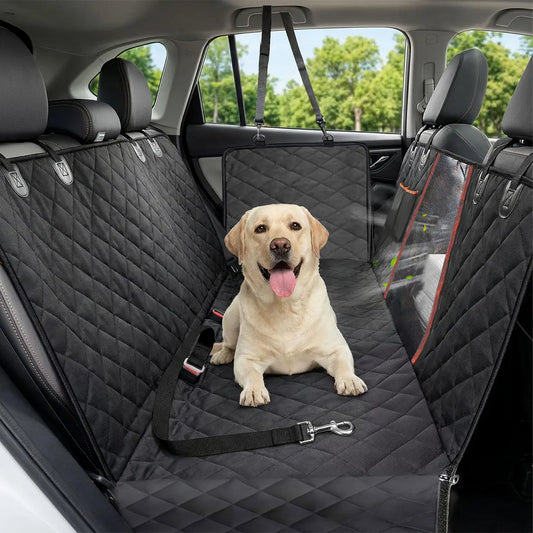 Dog Car Hammock Cover - Waterproof, Heavy-Duty, Scratch-Proof, Nonslip, Soft Protector for Cars, Trucks, Suvs | Waterproof Seat Protectors